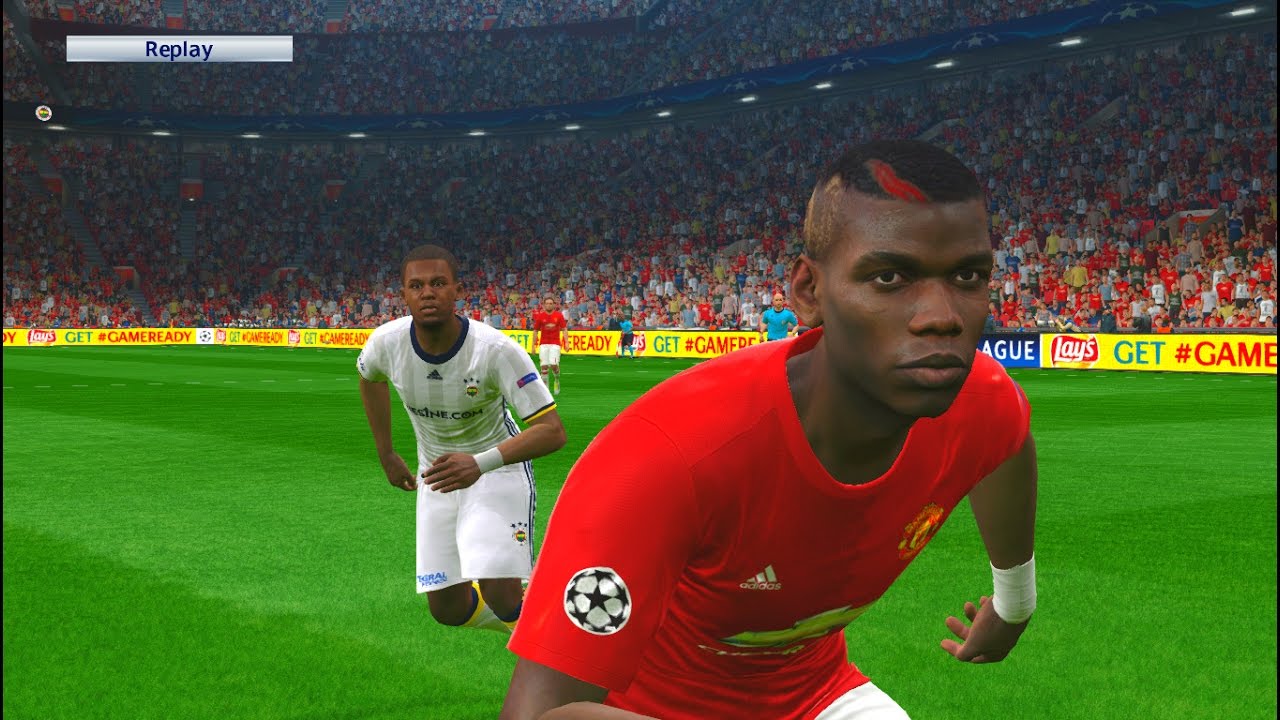 Manchester United vs Fenerbahce | UEFA Europa League | PES Gameplay PC