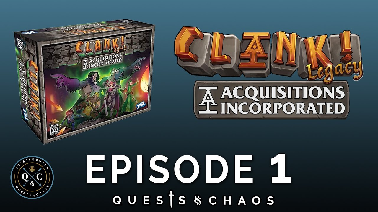Clank! Legacy | E1 | Return to Akupara | Board Game Playthrough Spoilers.