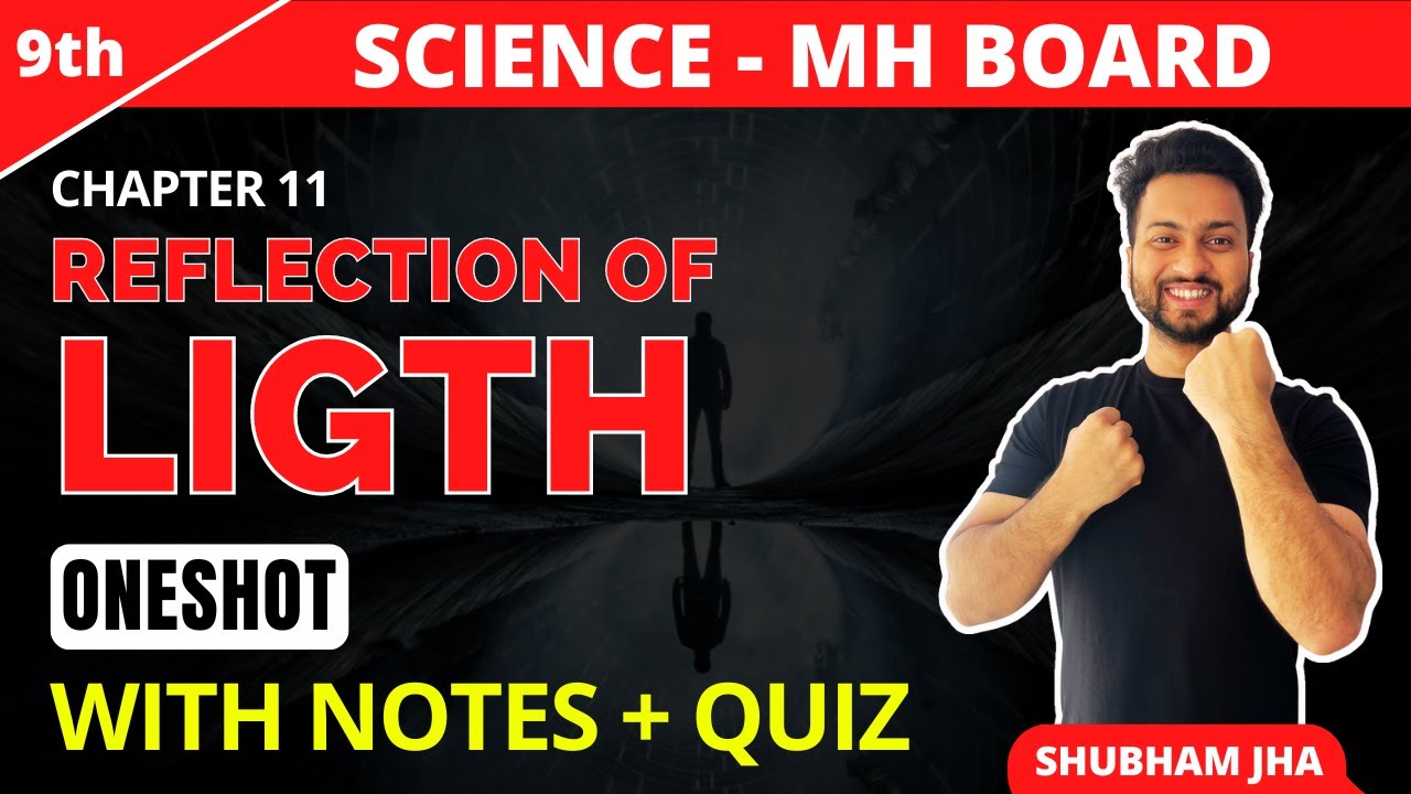 Reflection Of Light | Class 9 Science Maharashtra Board | Shubham Jha
