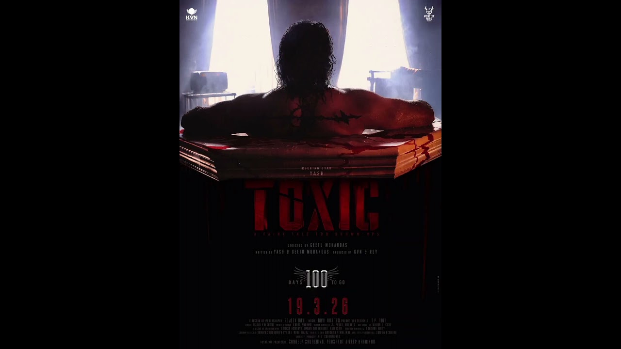 Yash new look from Toxic #yash #toxic #kgf
