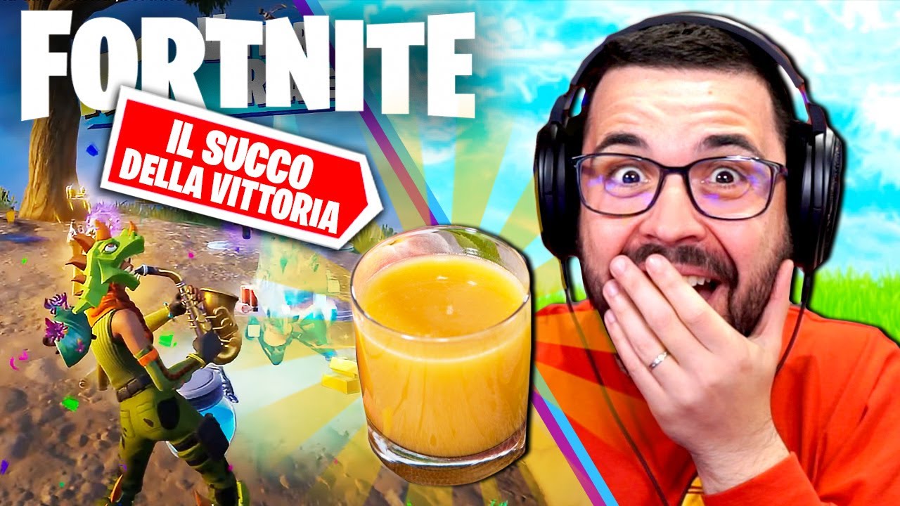 un Succo di Frutta POTENTISSIMO ! - FORTNITE