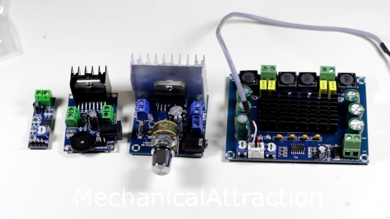Opinionated Chinese Amp Review: LM386 vs TDA7266 vs TDA7297 vs TPA3116D2