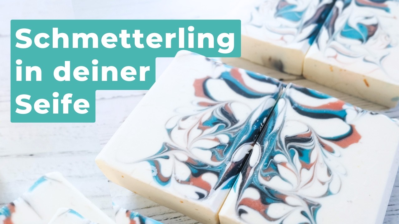 Butterfly Swirl Technik erklärt  🦋 | Seife sieden im Kaltverfahren