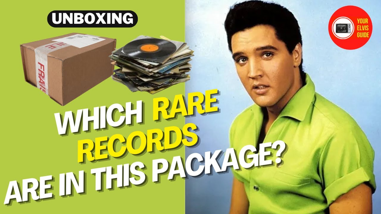 Unboxing: What Rare Elvis Presley Records Are In This Package From The US? | Your Elvis Guide