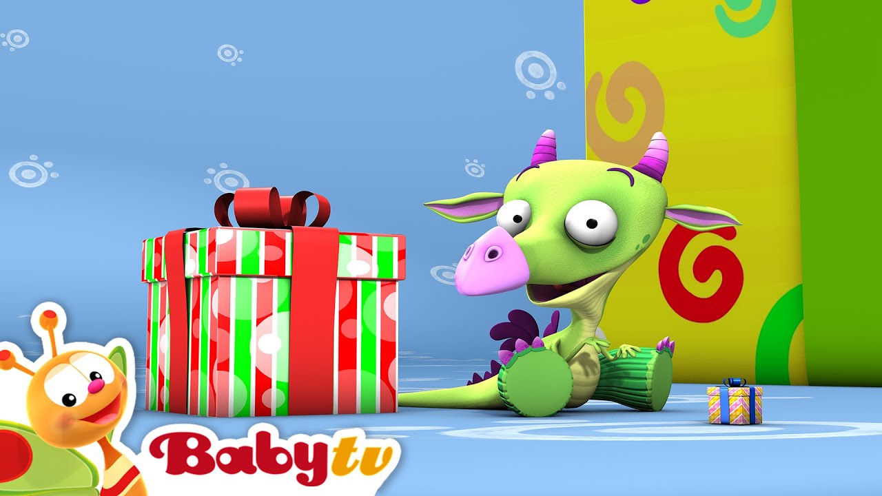 Presentes grandes e pequenos 🎁 | Draco o dragão 🐉 | Vídeos para crianças pequenas @BabyTVPT