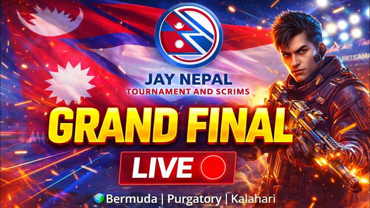 🔥 GRAND FINAL DAY LIVE 🔴 | JAY NEPAL FREE TOURNAMENT