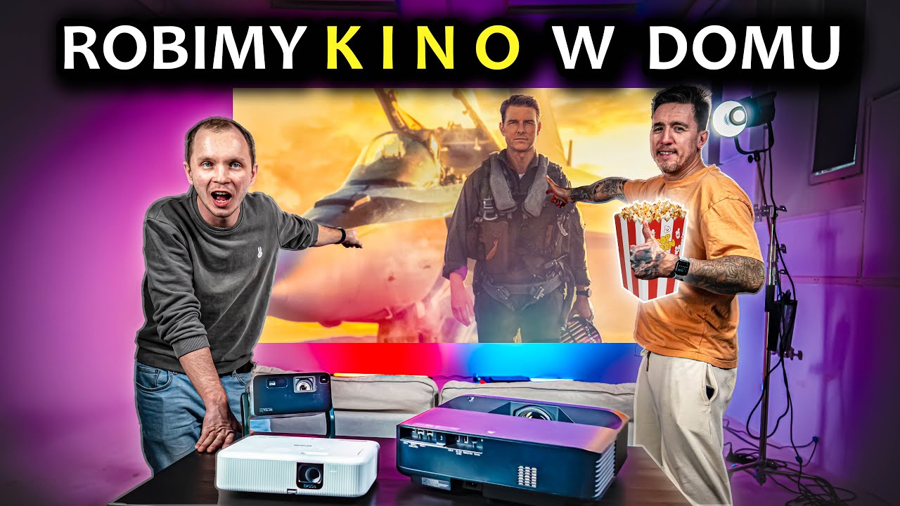 ROBIMY KINO W DOMU - Czyli test projektorów i adaptacja studia