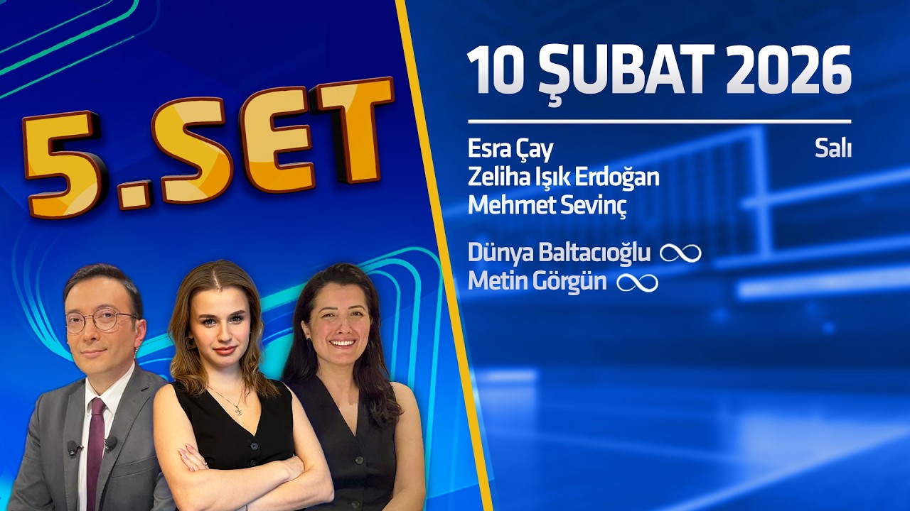 🔴CANLI | Avrupa’ya Türk damgası, Castillo ve Ishikawa transferinde son durum | 5.Set
