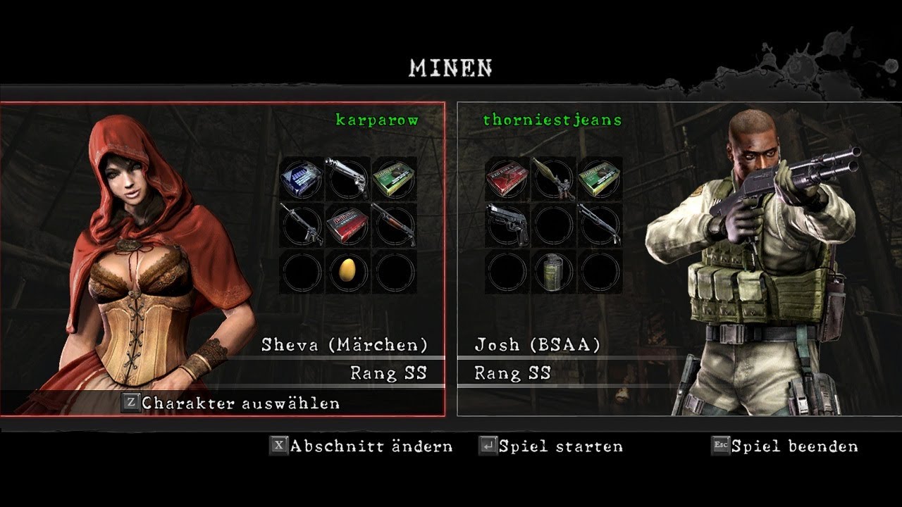 Resident Evil 5 Gold Edition [PC] - Mercenaries United - The Mines DUO // (Sheva/Josh) [934k]