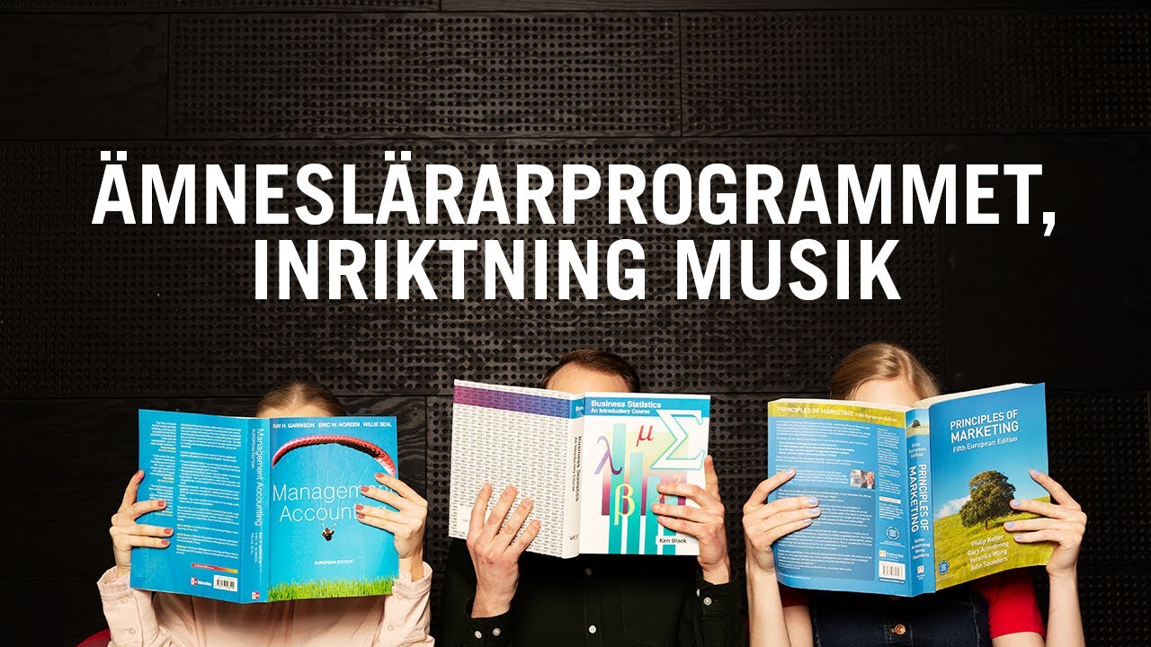 Ämneslärarprogrammet, inriktning Musik – Programpresentation, Örebro universitet