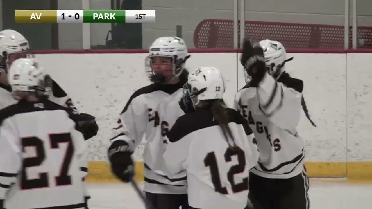Apple Valley Eagles Skate Past Park in Home Win  5-2