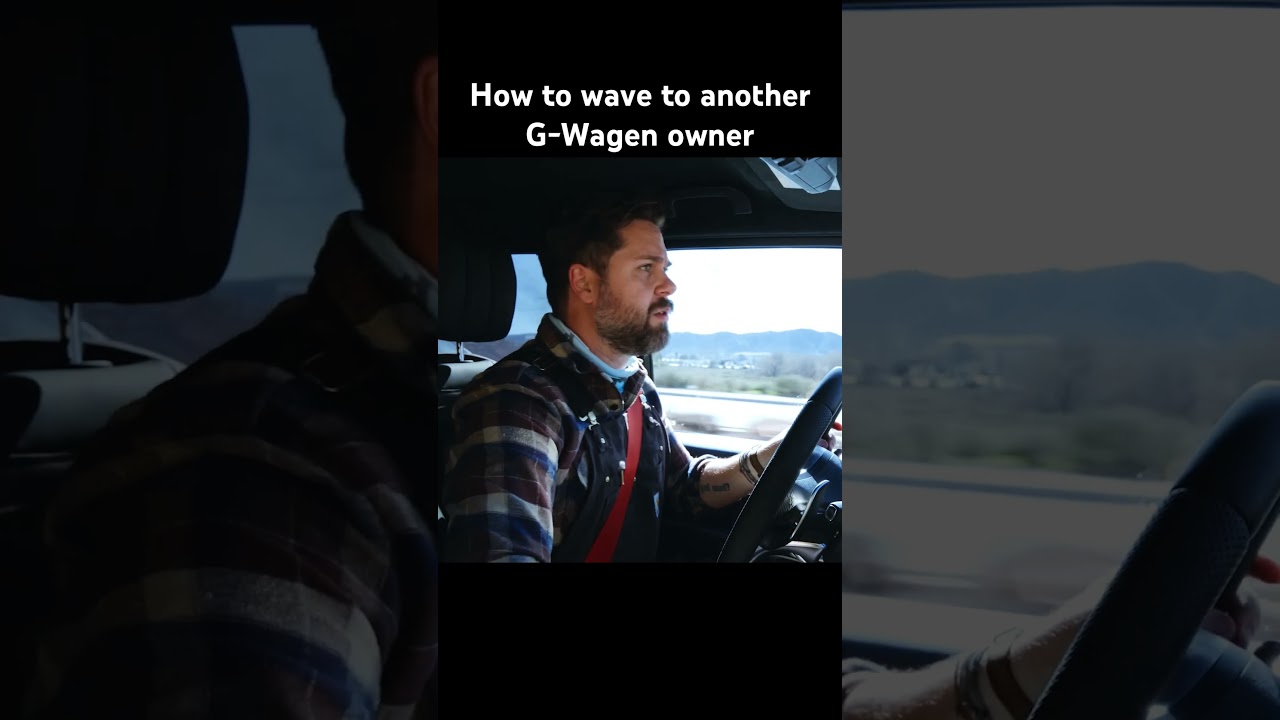 G-Wagen owners do it differently