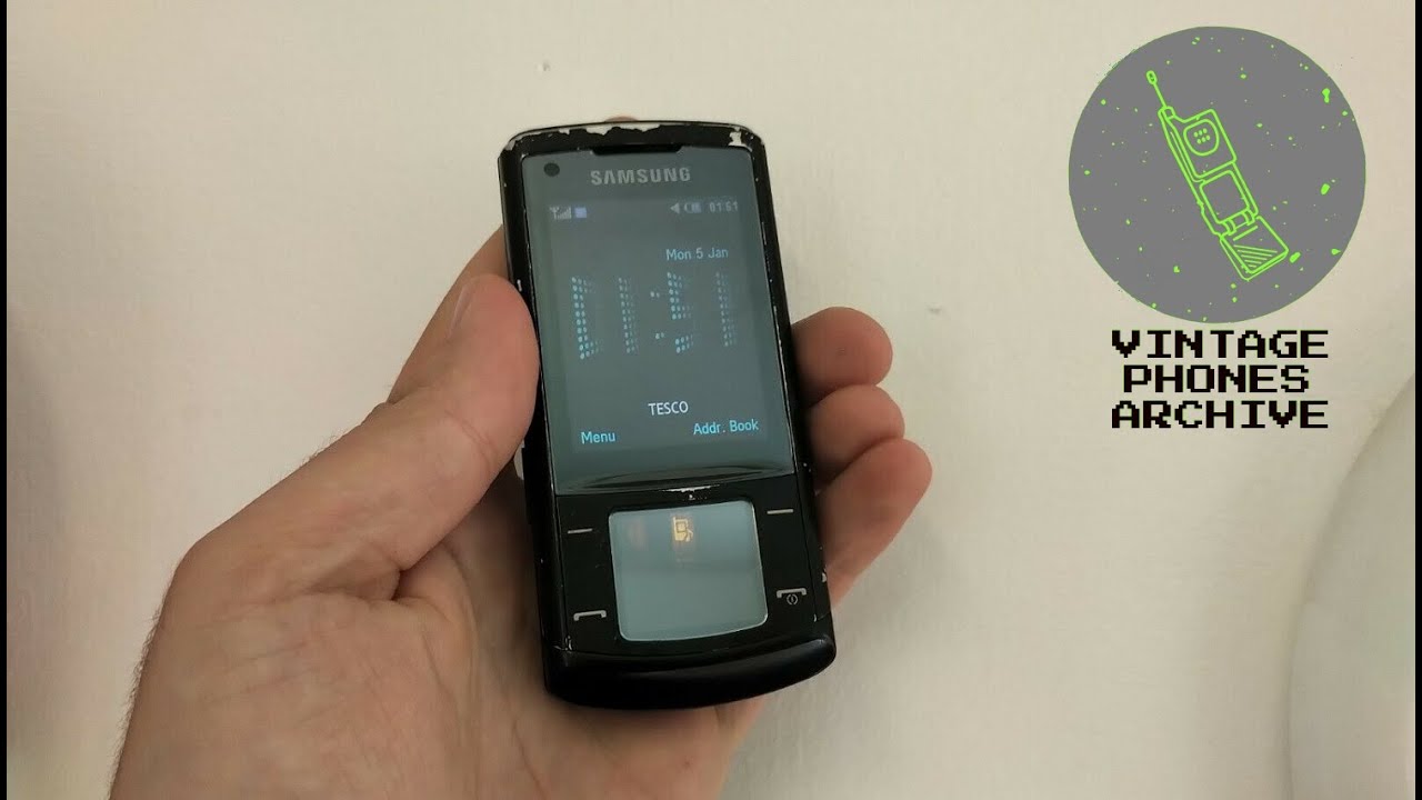 Samsung SGH U900 Mobile phone menu browse, ringtones, games, wallpapers