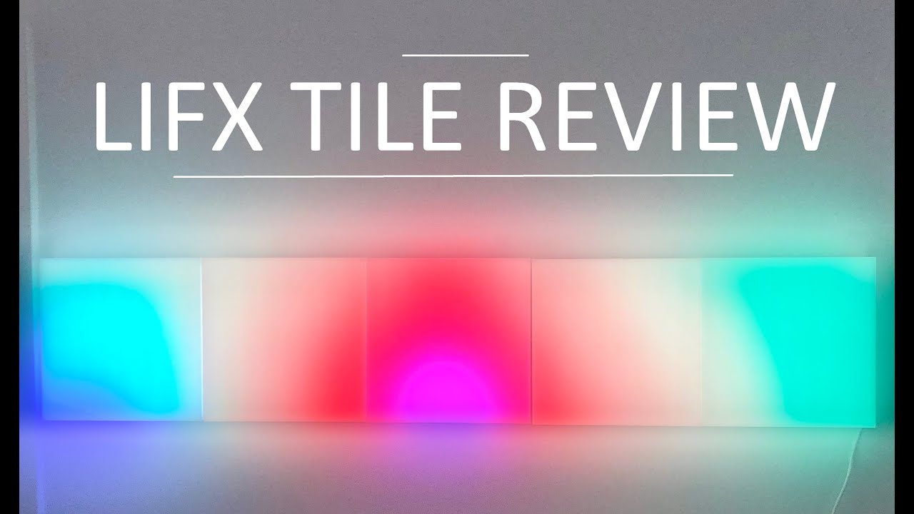 LIFX Tile Unboxing and Review - Beautiful but Nightmare Setup