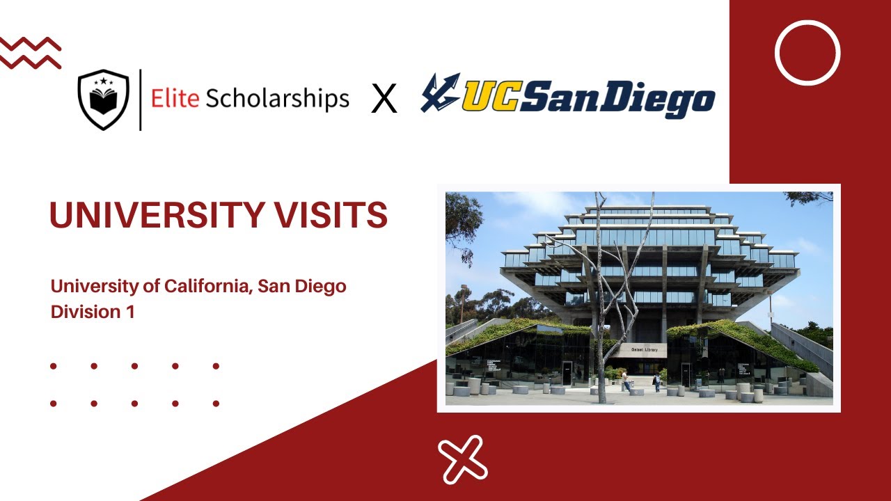 University of California, San Diego (UCSD) - University Visit 2022 - Elite Scholarships