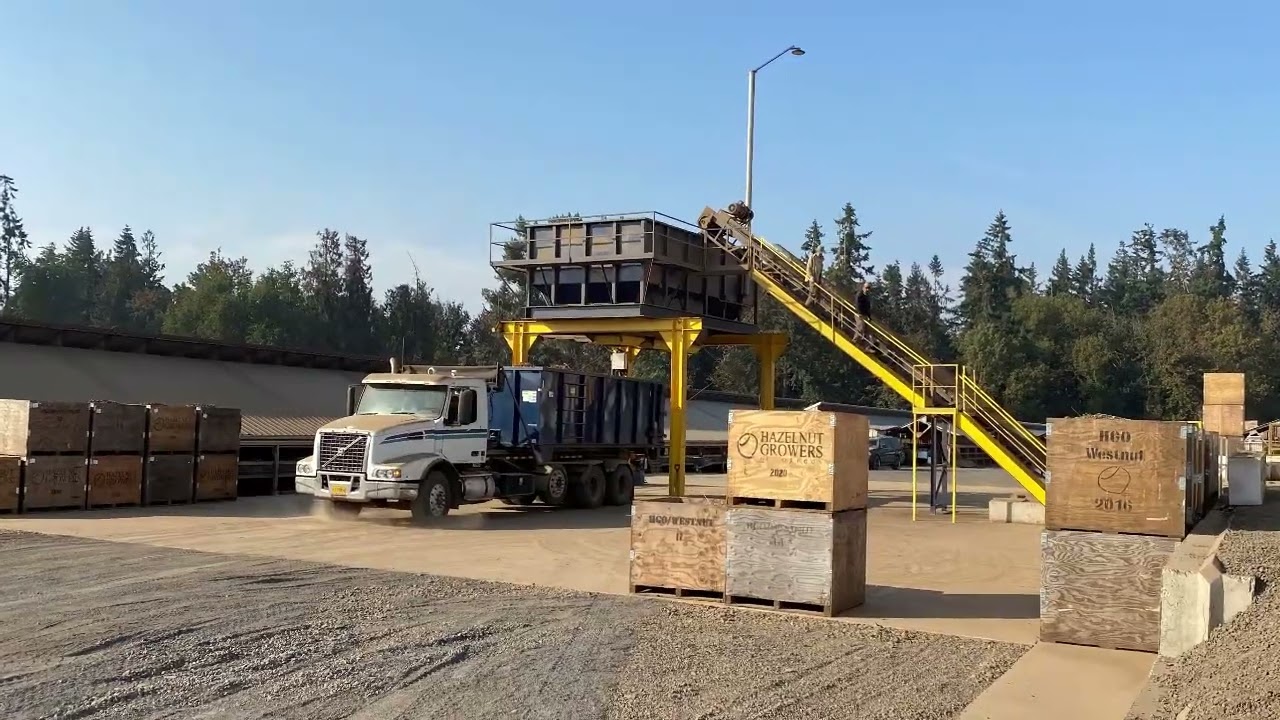 Ruef Bros. Hazelnut processing plant