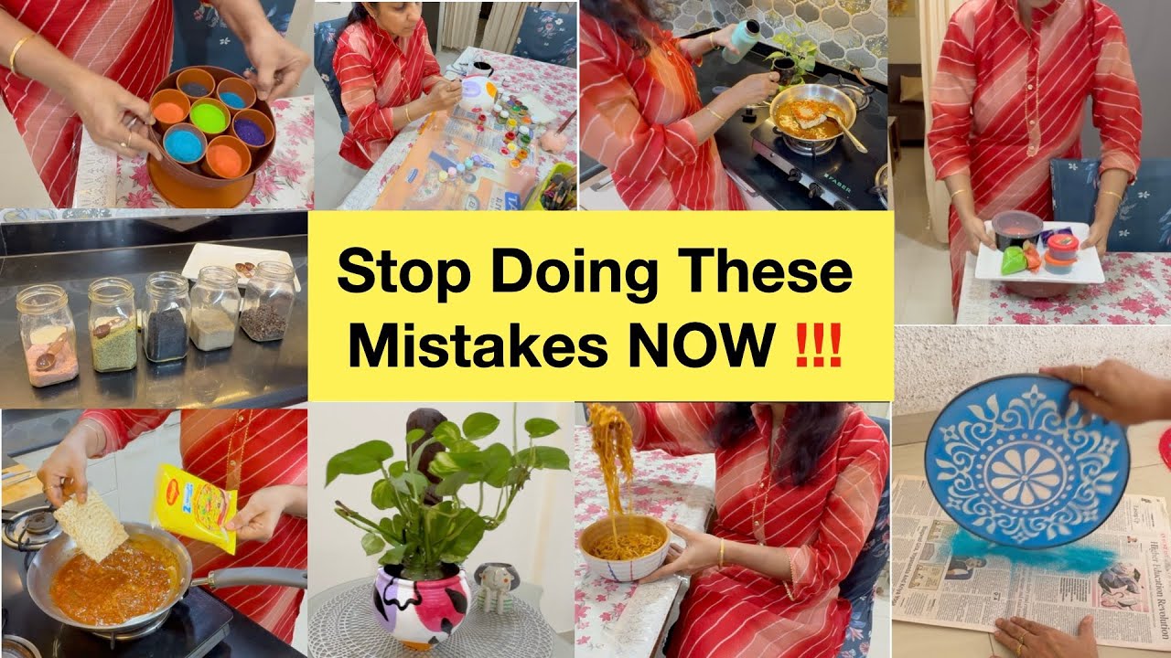 Common Homemaking Mistakes - Every Lady Does..STOP THEM NOW!!!