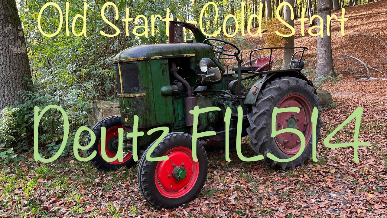 Old Start - Cold Start Deutz F1L514