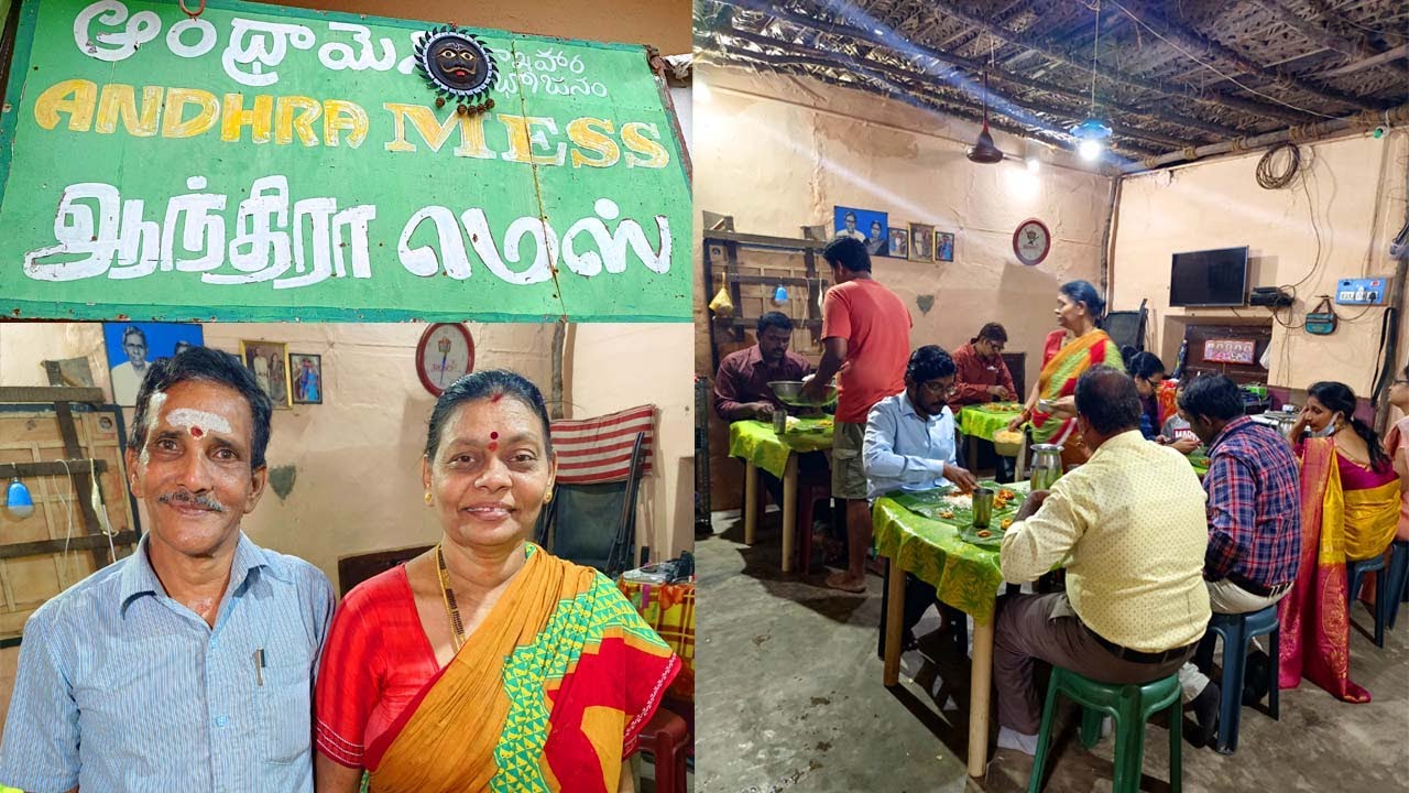 அடித்தளம் மக்கள்முதல் கலெக்டர் வரை உண்ணும் உணவகம், Andhra Mess - Karthiks View