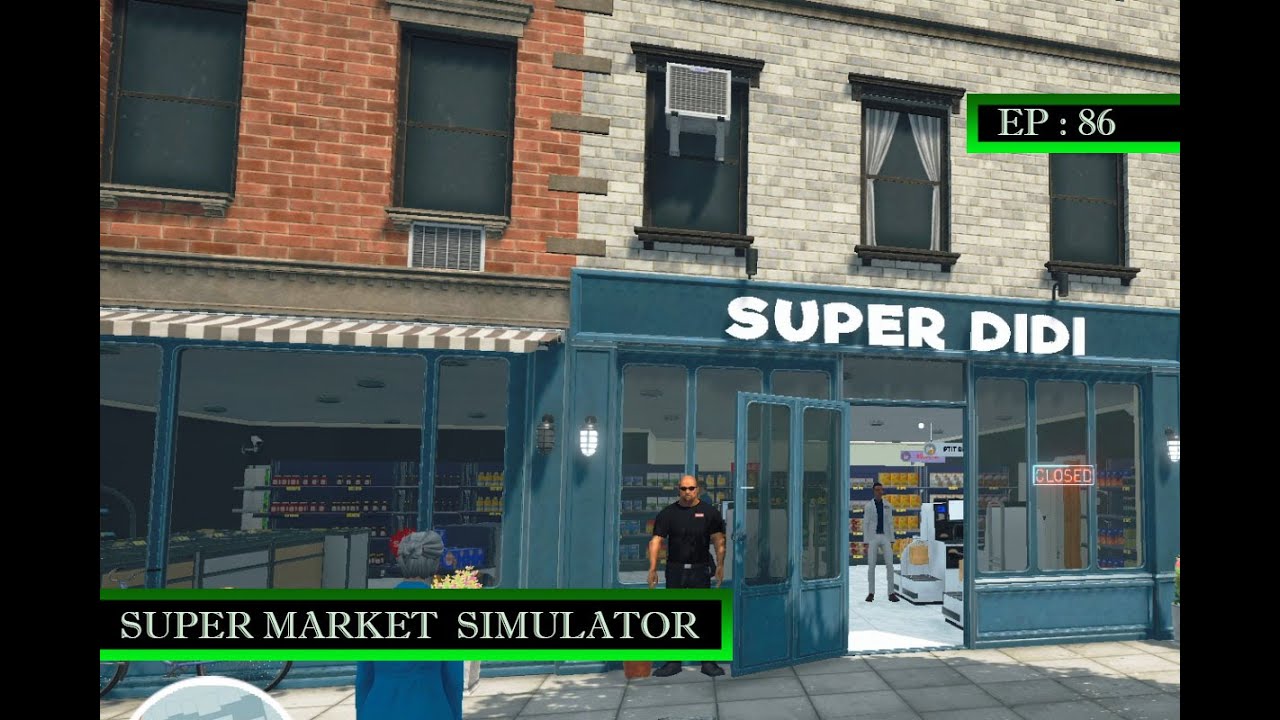 SUPERMARKET SIMULATOR FR : CLIENT EN BAISSE!!!