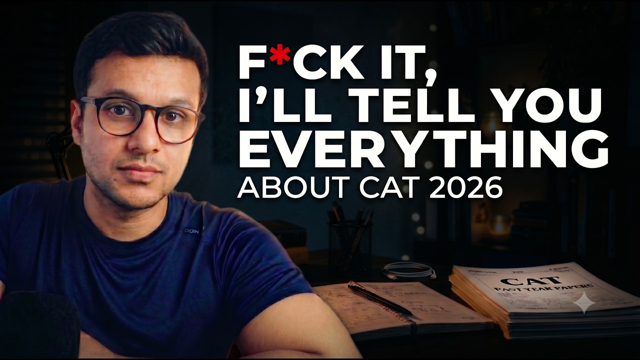 Crack CAT 2026 for Free - all the resources &hacks you need!
