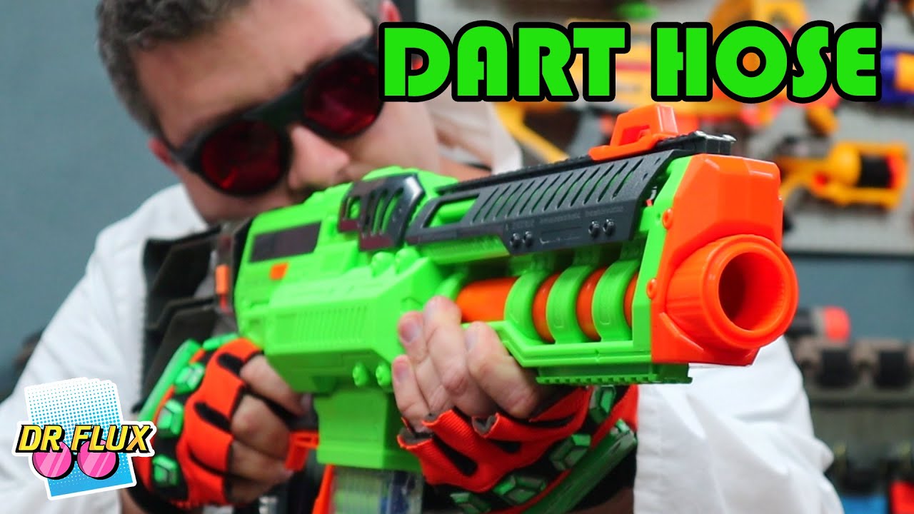 This Modded Blaster is Terrifying! The Dart Zone Matrixfire