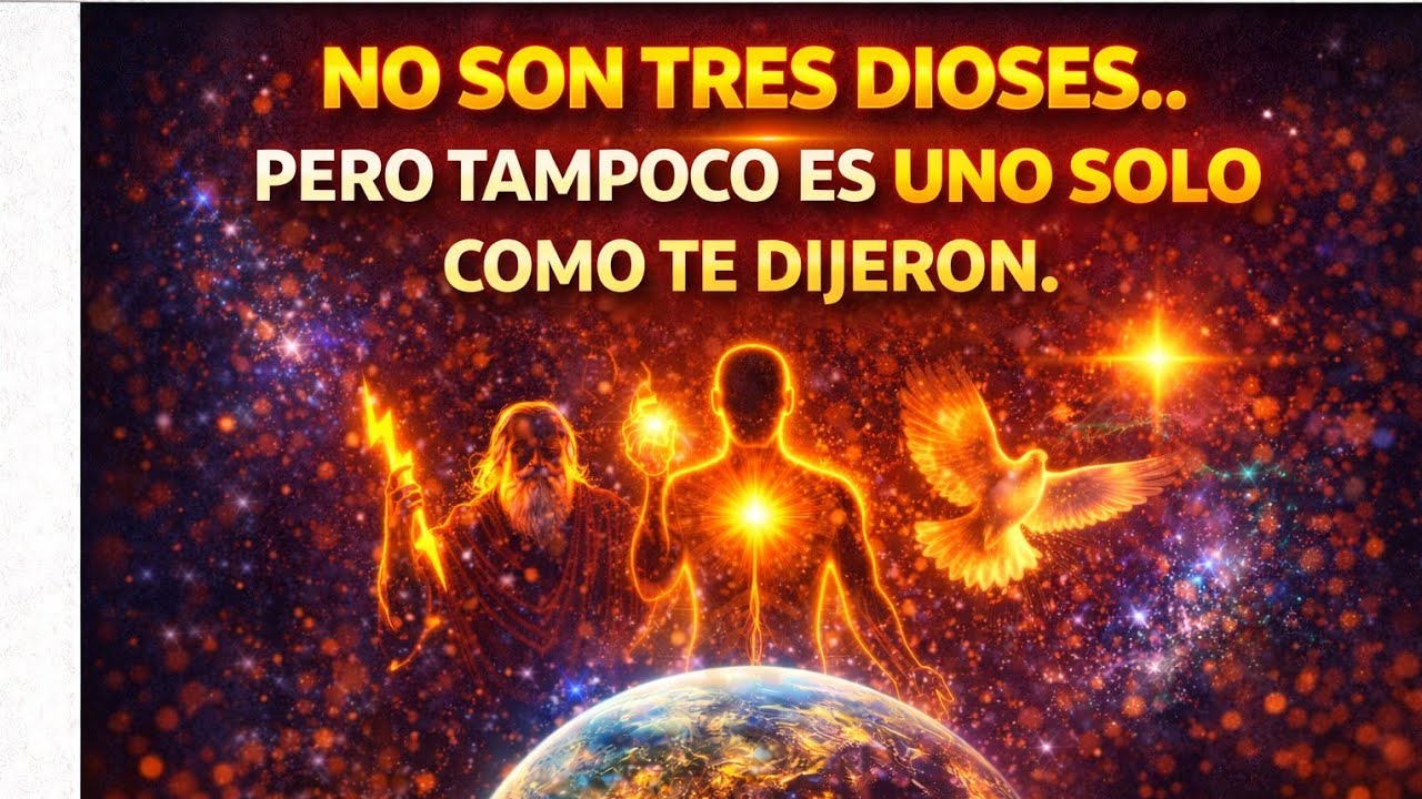 No son tres dioses… pero tampoco es uno solo como te dijeron.