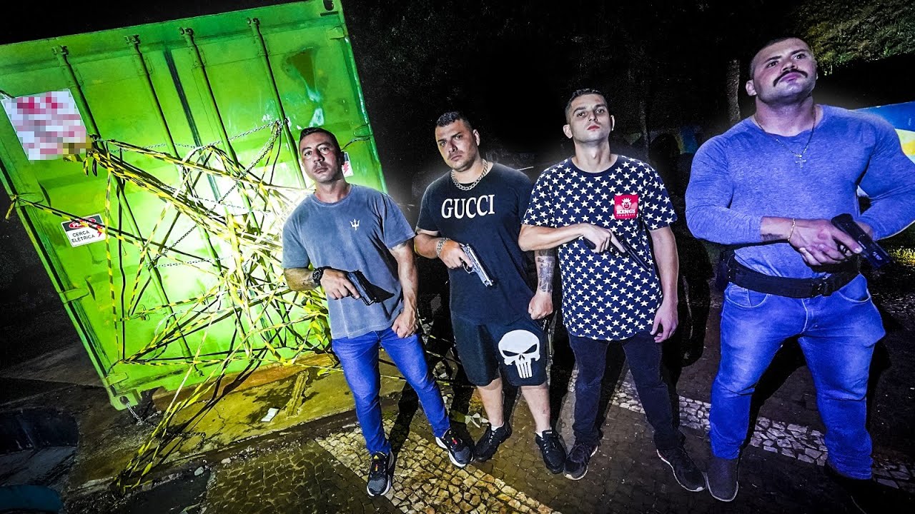 A GRANDE ARMADILHA - TODOS POLICIAIS VS LADROES DO CONTEINER