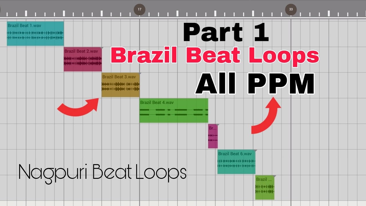 Brazilian Funk Type Beat // Brazilian funk Beat Loops // Brazil Nagpuri Beat Loops Download