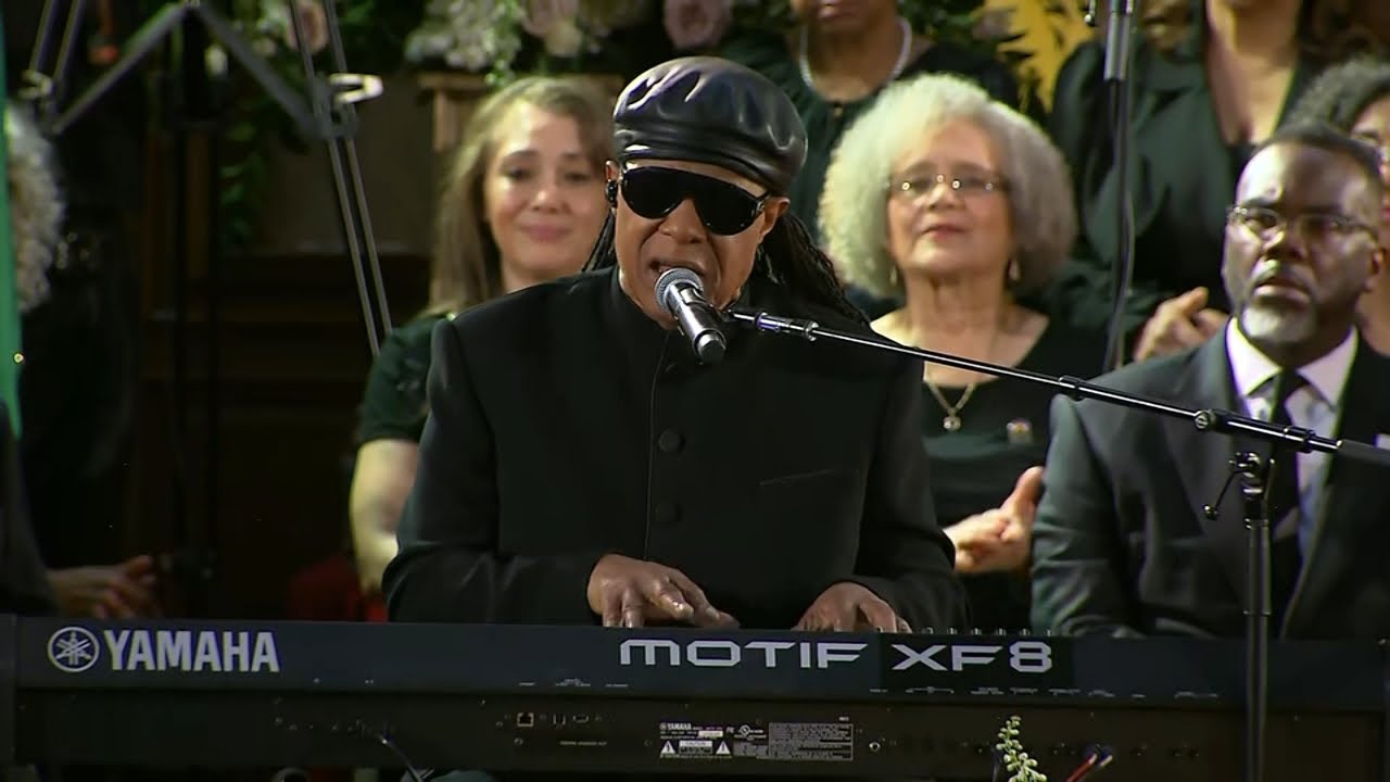 Stevie Wonder sings 'They Won't Go When I Go' | Remembering Rev. Jesse Jackson