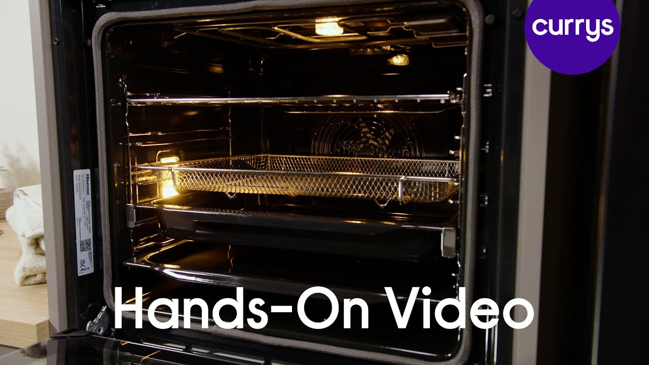HISENSE Hi6 BlackLine AirFry Electric Pyrolytic Steam Oven - Hands On
