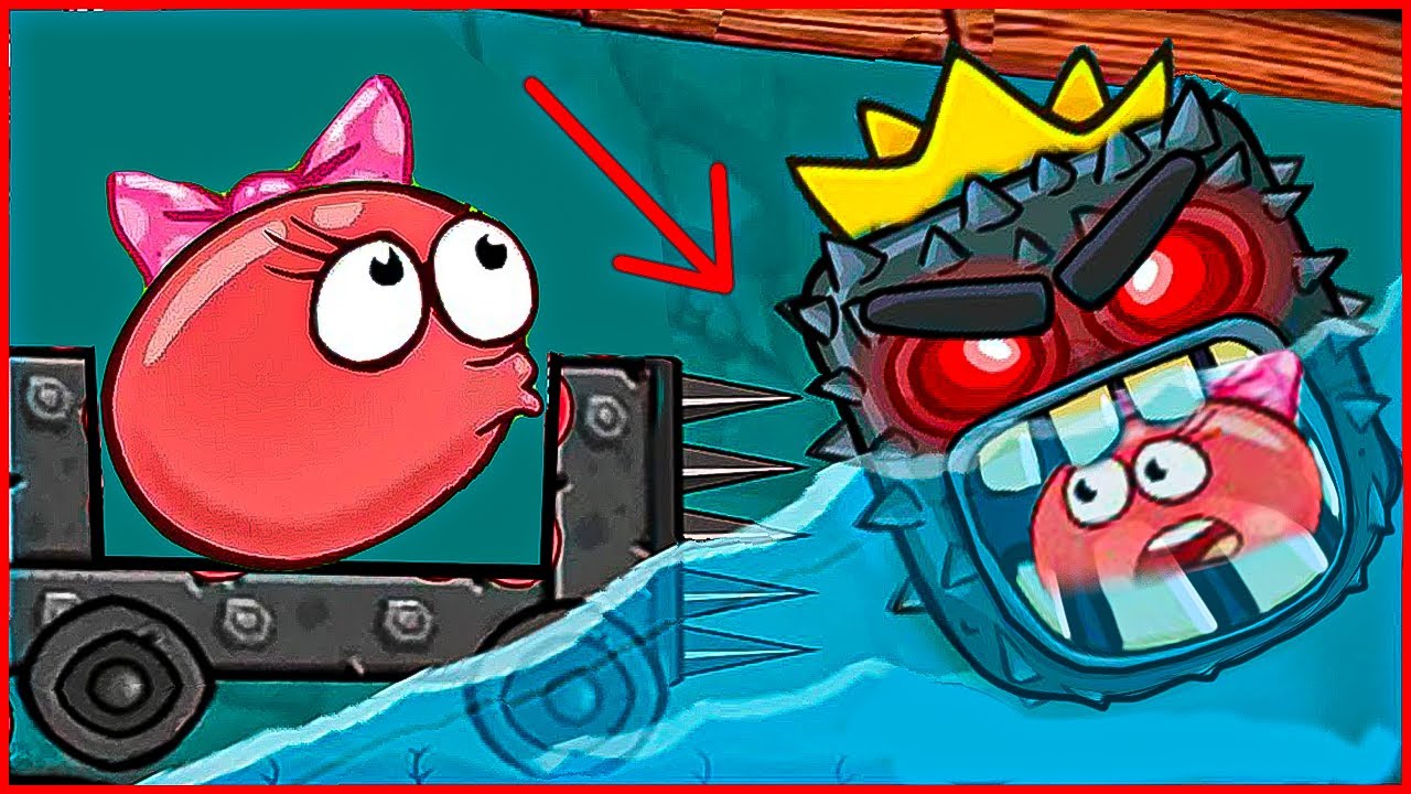 ШАР ПОБЕЖДАЕТ ВСЕХ БОССОВ - RED BALL 4 СБОРНИК АНИМАЦИЙ ПРО КРАСНЫЙ ШАРИК И КВАДРАТА от СПУДИ