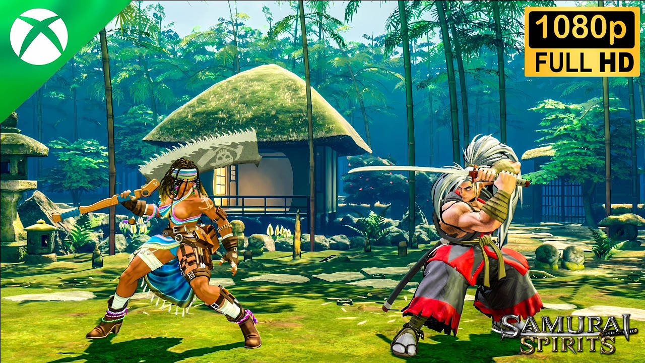 Darli Dagger vs Haohmaru & Shiki | Samurai Shodown Xbox Gameplay