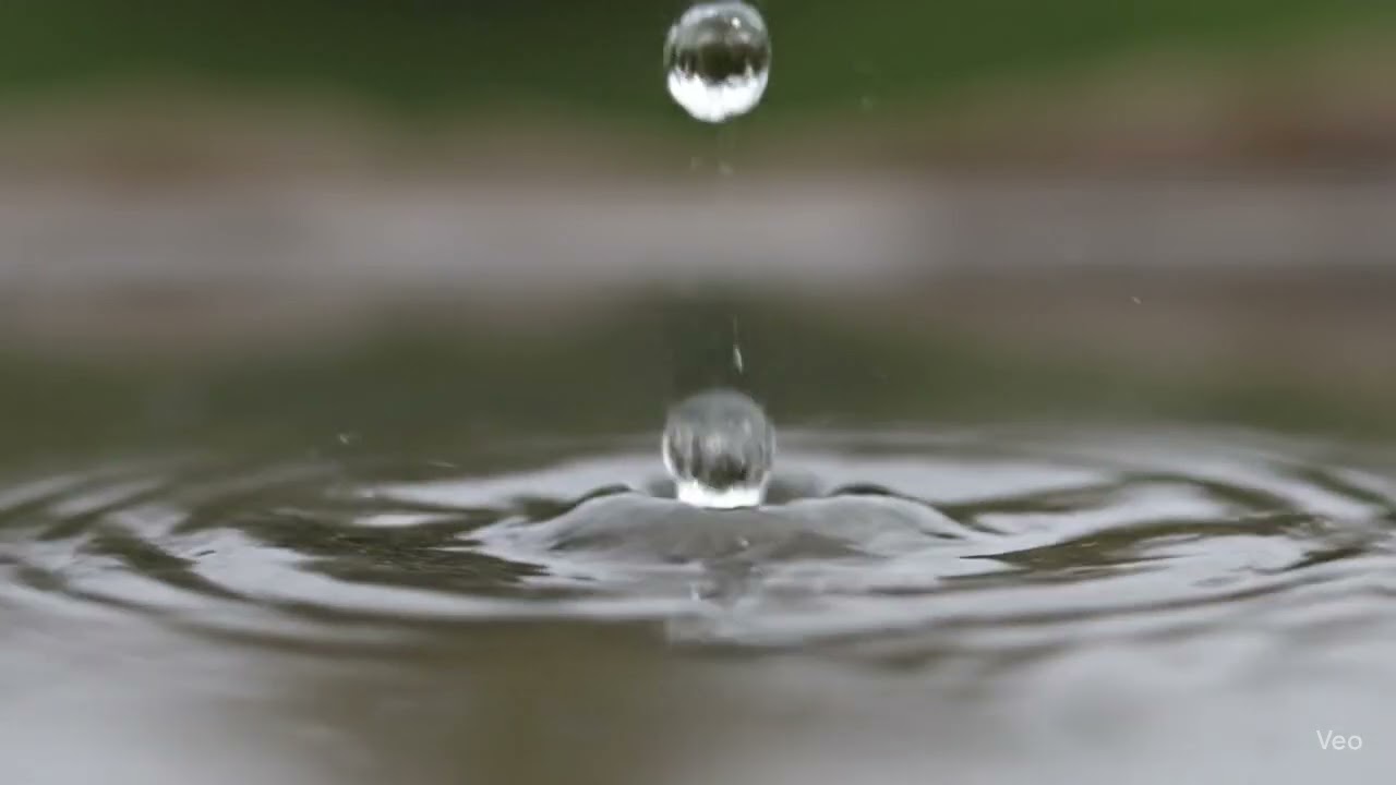 Hyperrealistic Raindrop Macro Video #waterdrop #nature #ai