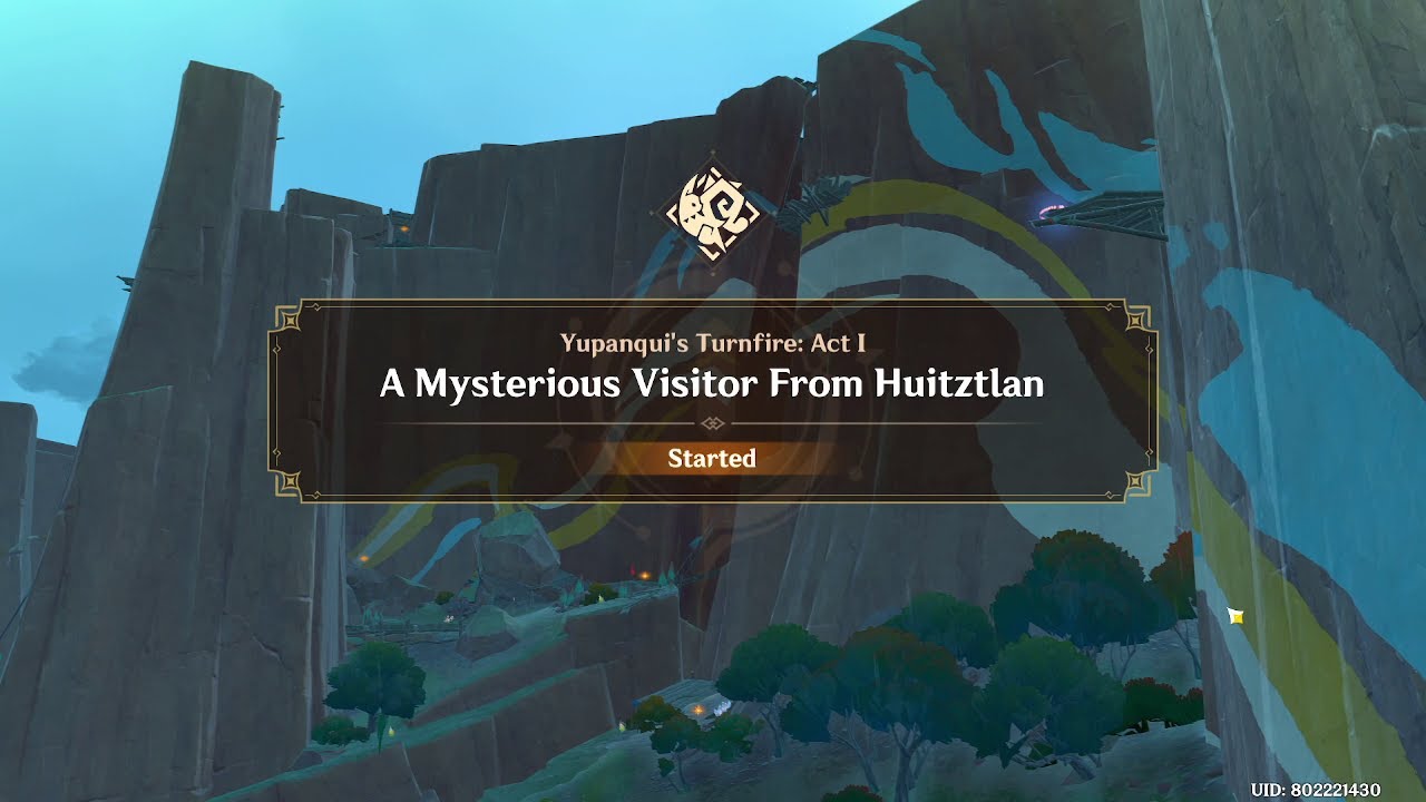 Story Quest | A mysterious Visitor From Huitztlan | Natlan 5.0 Genshin Impact