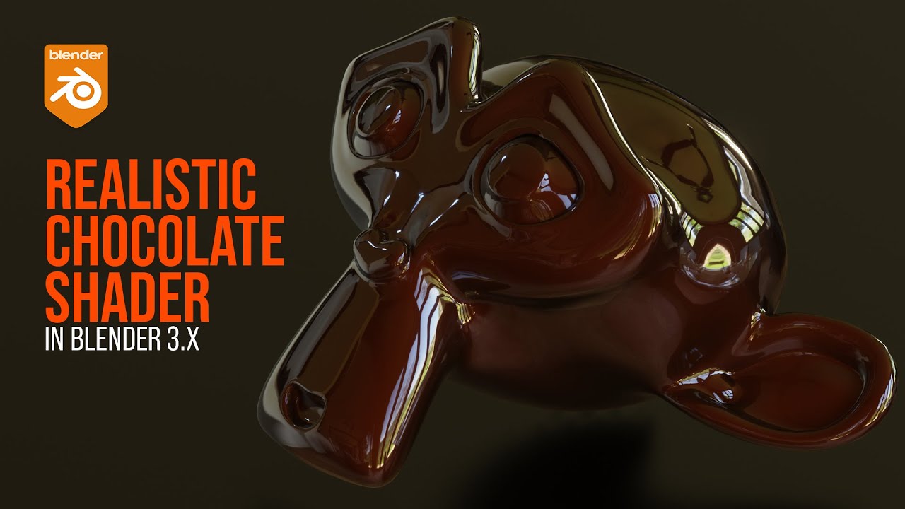 Realistic Chocolate shader in blender 3.0