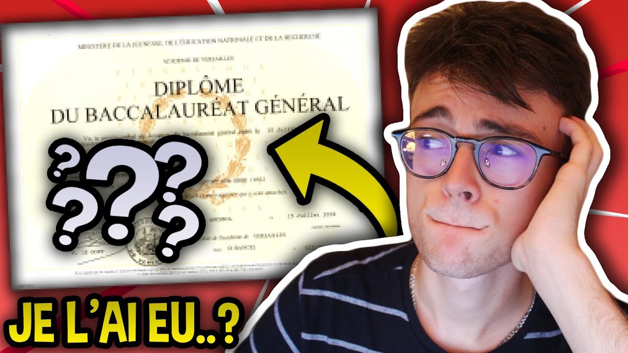 JE D&Eacute;VOILE MES R&Eacute;SULTATS DU BAC S... (L'Instant Fun #53)