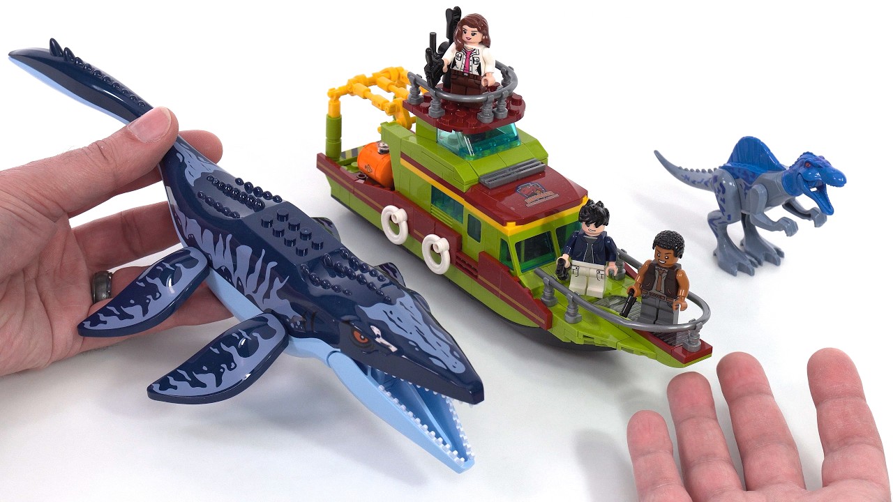 Mosasaurus! Forange Dinosaurs Alive Deep Sea Escape review -- wild $22 value #NotSponsored