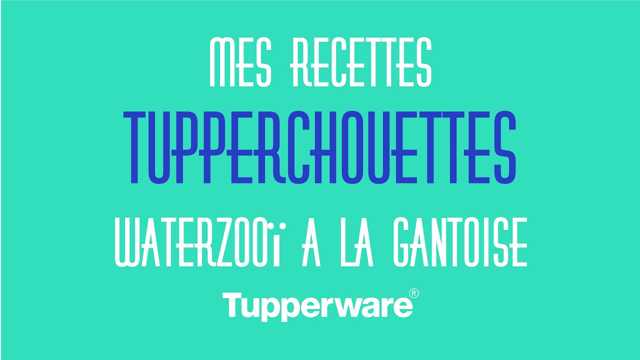Mes recettes tupperchouettes - Waterzooï à la gantoise
