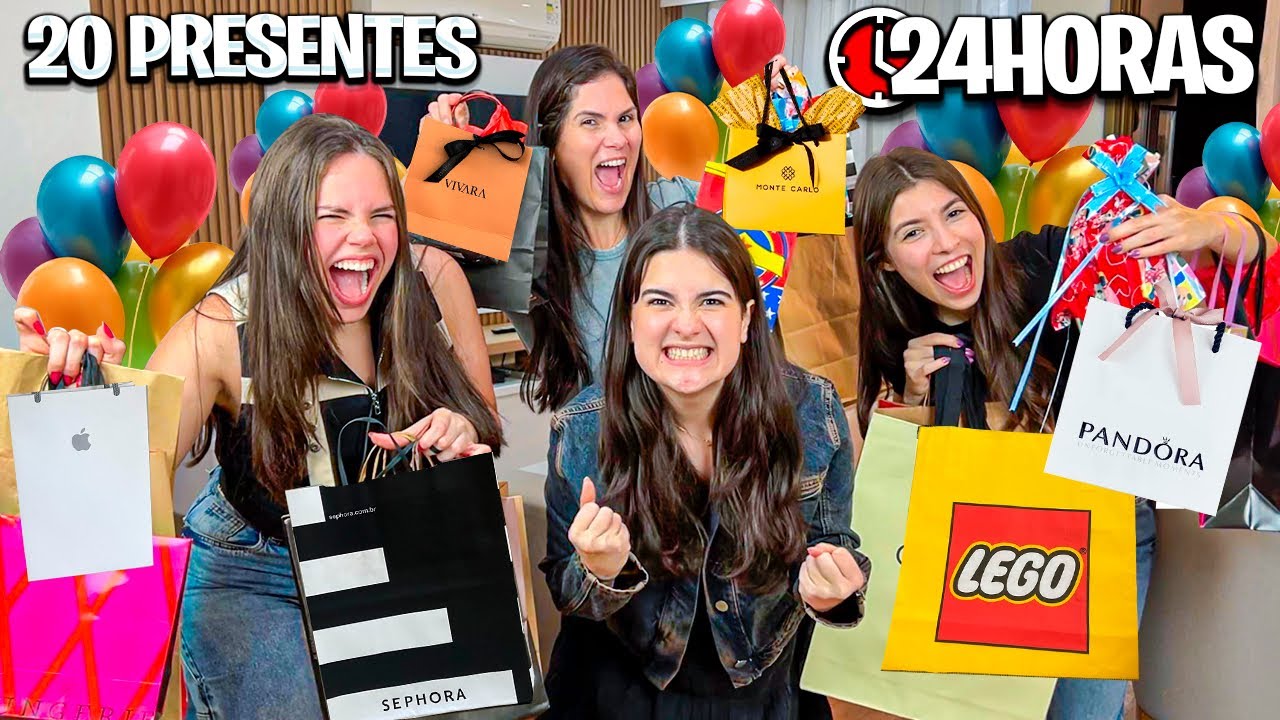 20 PRESENTES EM 24 HORAS * ELAS SE SUPERAM DEMAIS! 