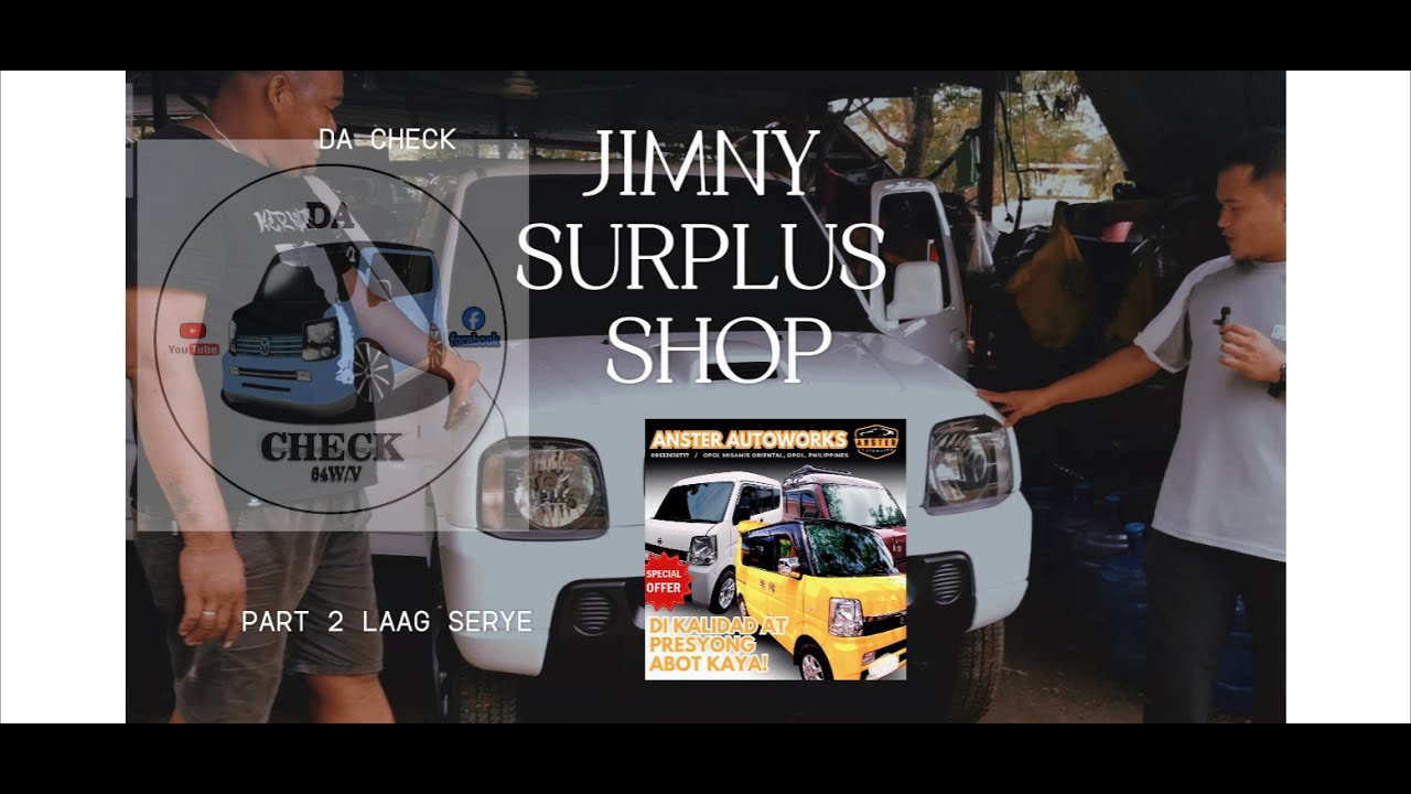 SURPLUS JIMNY/LAAG SERYE/ FT. ANSTER AUTOWORKS