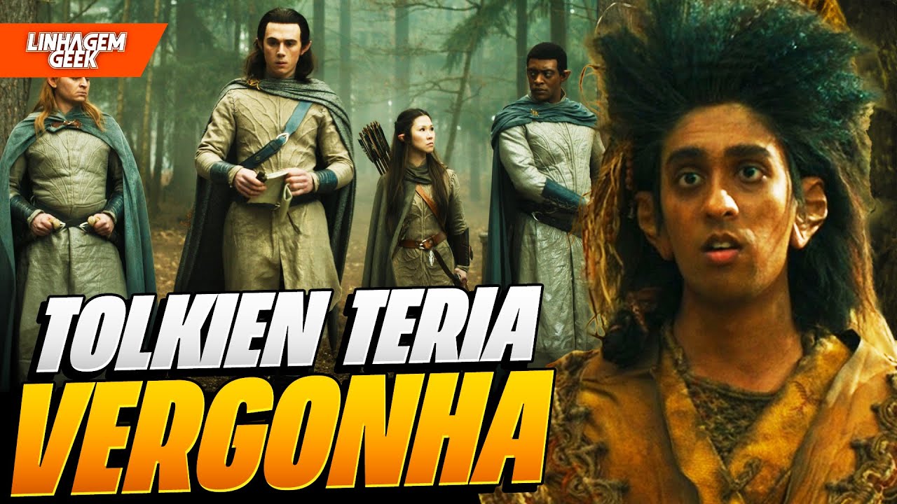 VERGONHOSO E SEM CAPRICHO! SENHOR DOS ANÉIS: ANÉIS DE PODER EP04