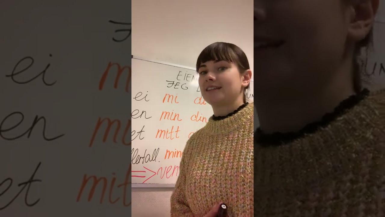УЧИМ НОРВЕЖСКИЙ ЯЗЫК 🇳🇴 EIENDOMSPRONOMEN - ПРИТЯЖАТЕЛЬНЫЕ МЕСТОИМЕНИЯ