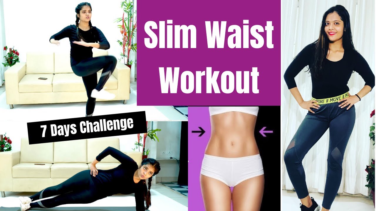 Slim Waist Workout | Weight Loss At Home | 7 Day Challenge |#FitWeekWithSomi | Somya Luhadia
