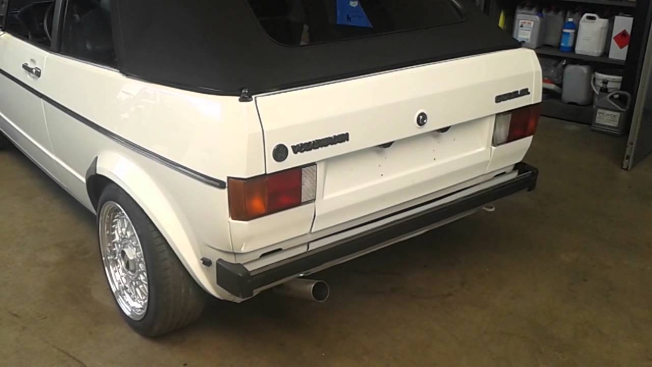 golf 1 cabrio supersprint GR. A