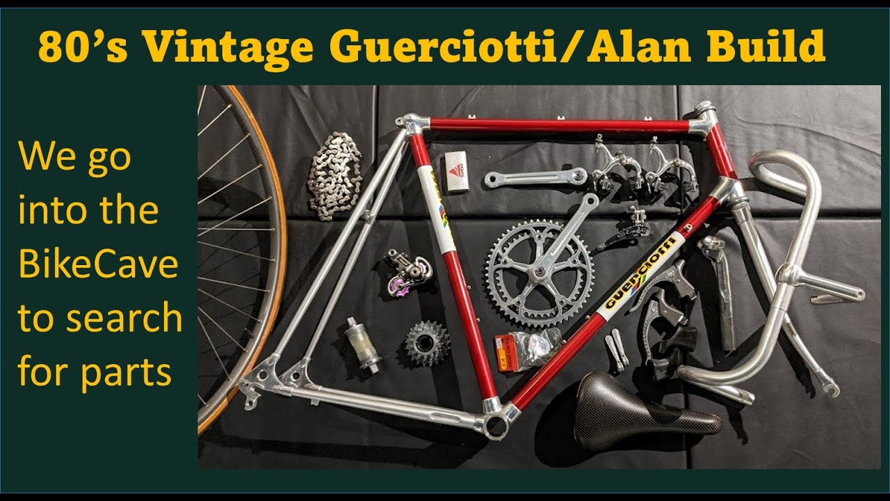 80s Vintage Guerciotti Alan build and restoration. Italian aluminum!