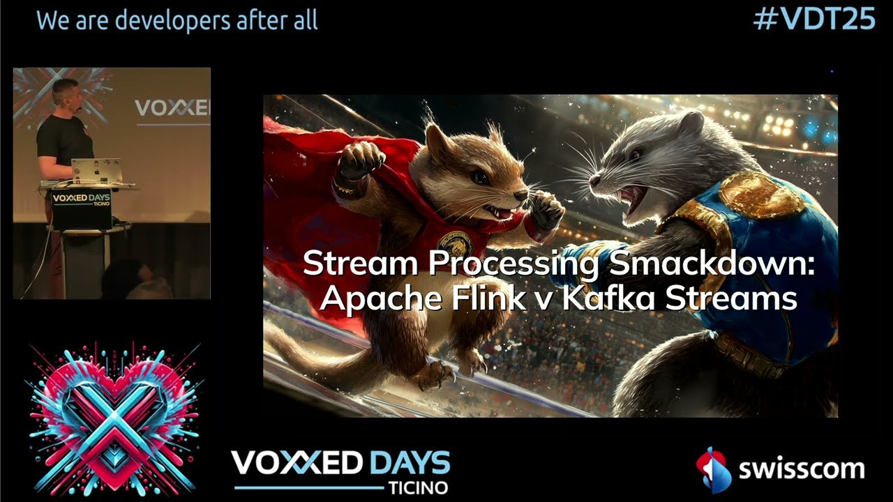 Stream Processing Smackdown: Kafka Streams vs. Apache Flink by Viktor Gamov