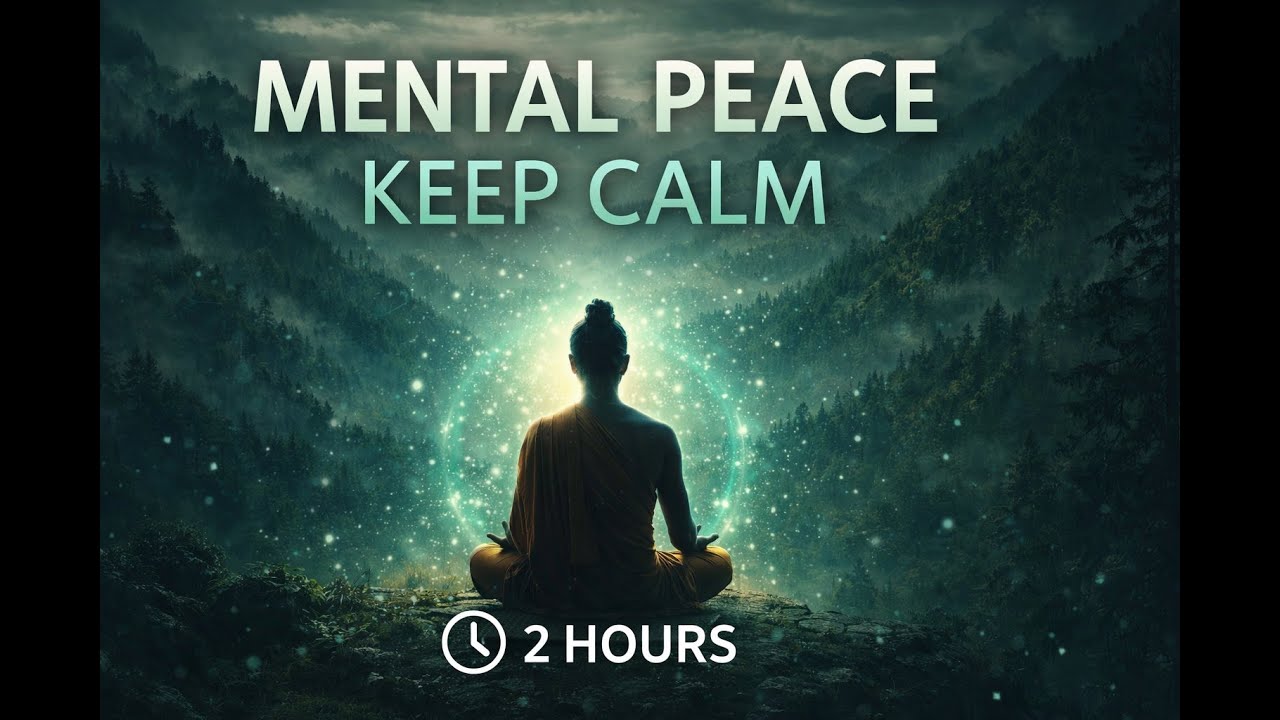 2 Hours Deep Meditation for Mental Peace 🧘‍♂️ | Mind Relaxing Music | Stress Relief & Inner Calm