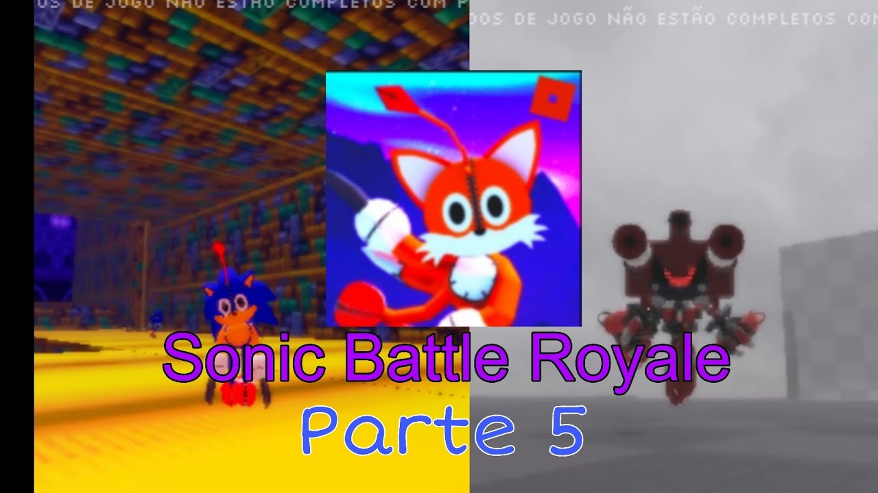 Jogando Sonic Battle Royale Parte 5