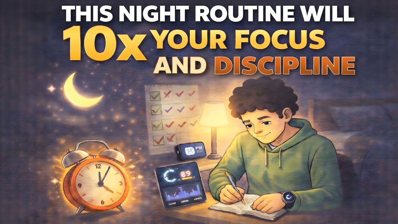 This Night Routine Will 10x Your Focus and Discipline